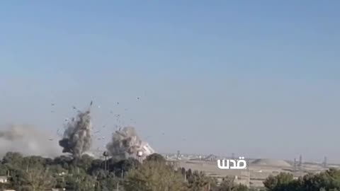 Heavy attacks continue in the Karaj area