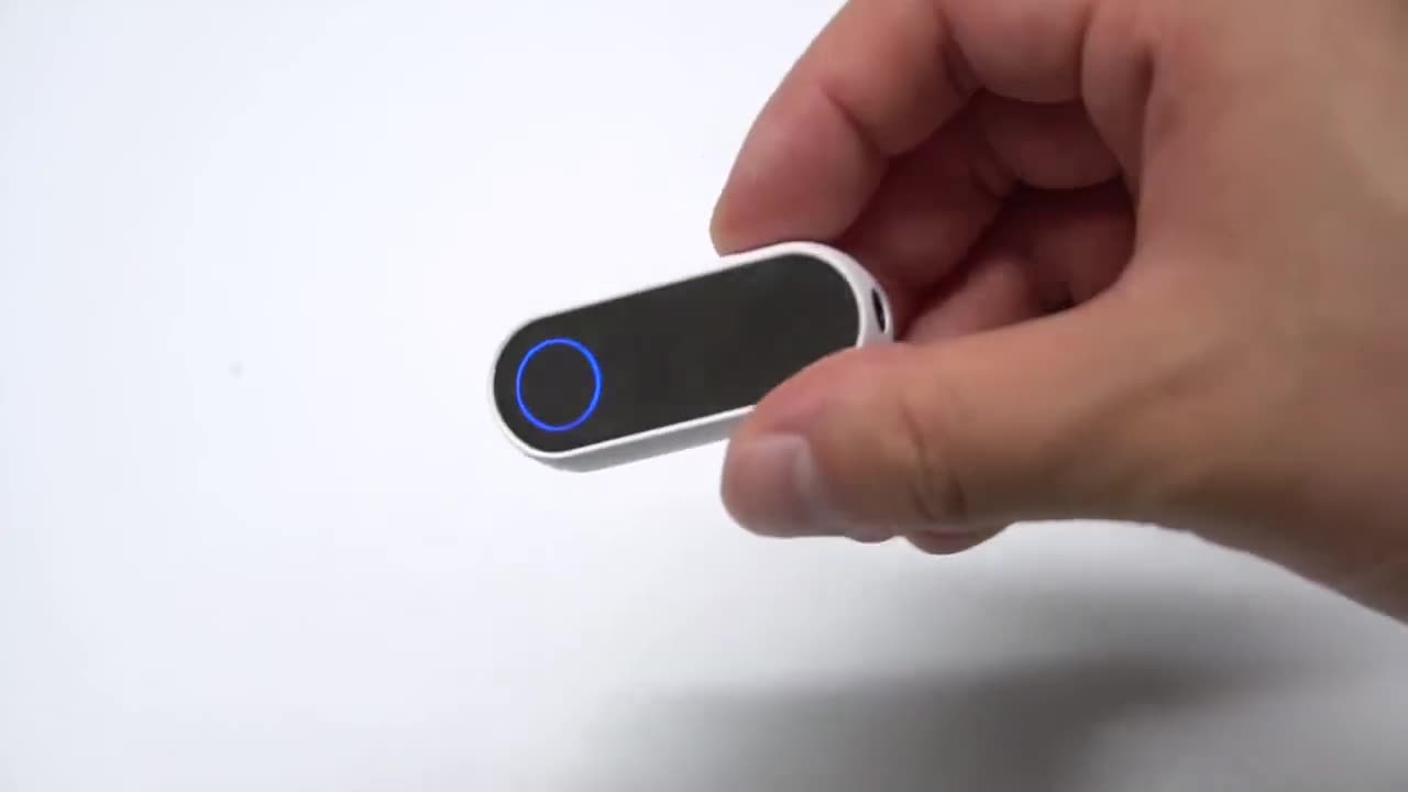 Portable Rechargeable Earphone Bluetooth Receiver, with Back Clip, Bluetooth 5.0 & HD Sound Quality