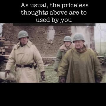 Apr 10, 2025 Gen. Patton quotation of the day To Devers #ww2 #war #pearljam