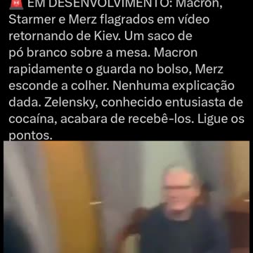 Macron na cocaína: É cocada boa❗