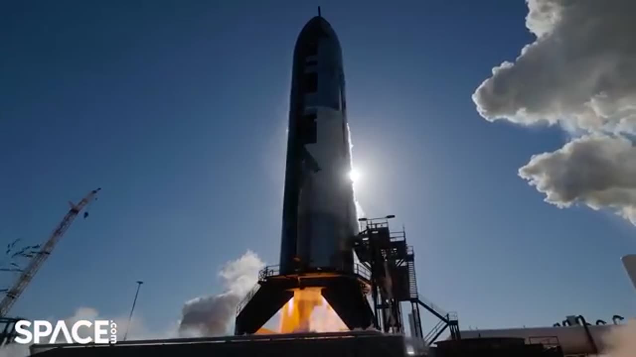 SpaceX fires up Starship in preparation for flight 9