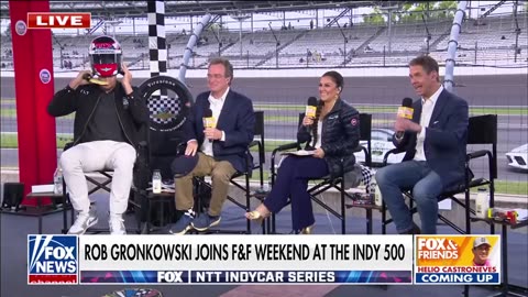 Rob Gronkowski on Indy 500 atmosphere: ‘CHILLS’