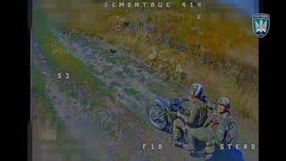 Sidecar Cyrill is Hit by Drone