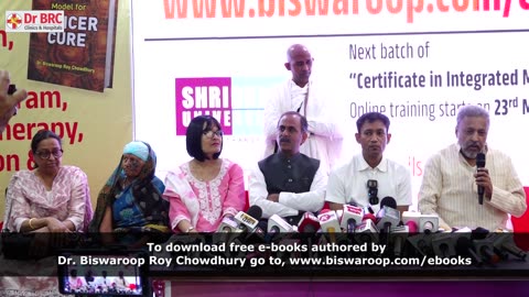 Cancer Truth: Dr. Biswaroop Roy Chowdhury पर Yogi Ji के MLA Anil Sharma का बयान