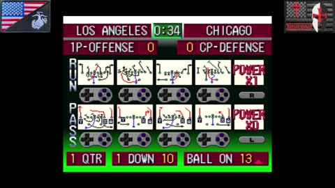 ABC Monday Night Football [Pre-Season Mode] (SNES - 1993) [NA Version of "ABCマンデーナイトフットボール"]