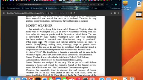 5/10/25 Bill Cooper Chapter 5 Good Bye USA Hello NWO aka Leviathan Begin