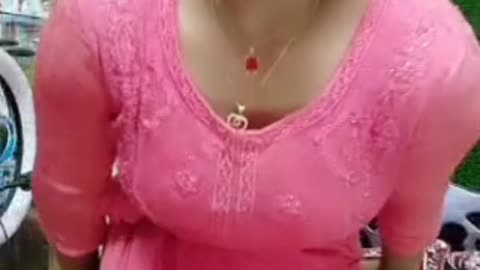 Indian beautiful sweet girl Anisha mama live show dance 23