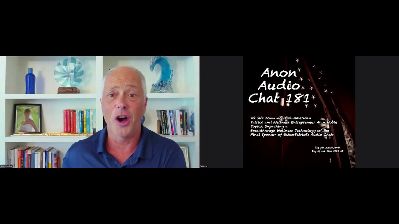 (5/24/2025) | AUDIO CHAT 181 | SG Sits Down w/ American-Irish Entrepreneur & Patriot Alan Noble: RedoxAnon.Com and Sharing a Noble Purpose