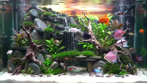 Aquascape Live: Nature’s Harmony in Glass