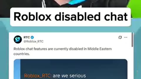 Incredible: roblox disabled chat...