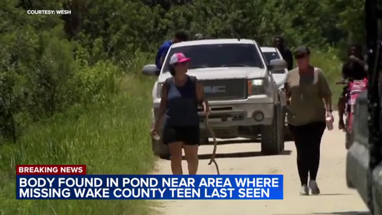 Body found in pond near where missing North Carolina 18-year-old was last seen in Florida: sheriff