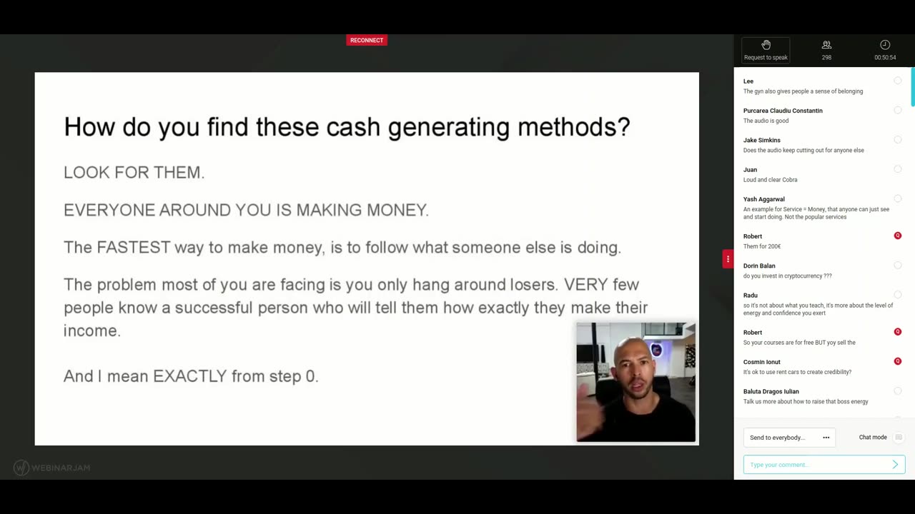 How To Make Money - Andrew Tate (Webinar, Part II)