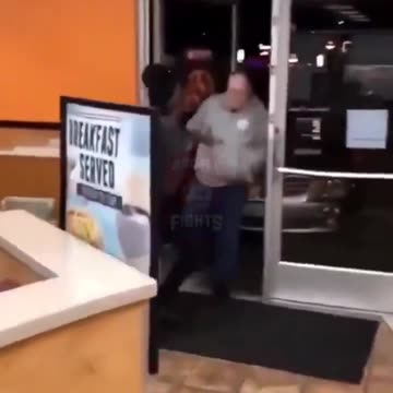 White Old Man Succumbs To The Fatigue