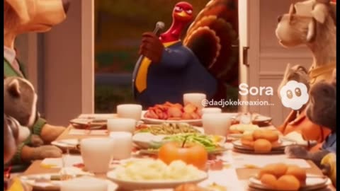 Why did the turkey ... #dadjokes #dad #jokes #joke #funny #laugh #humor #lol