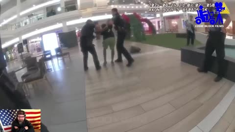 Shoplifting Couple Attacks Security Trying to Escape, Doesn’t End Well.mp4