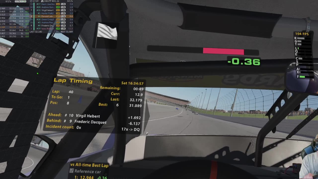 VR iRacing on Rumble
