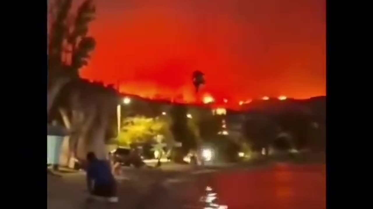 Greece is burning. They are doing the same thing there as here.