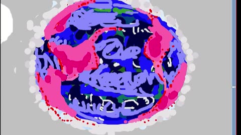 How the earth split during the flood of Noah