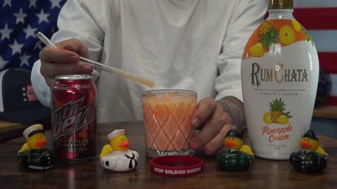 Wilburn Hunkapiller - Rumchata Pineapple Cream & Mtn Dew Gamefuel Citrus Cherry Soda