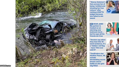 Another Faked Car Crash