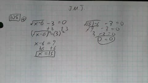 Saxon Algebra 1 Lesson 108 (a)