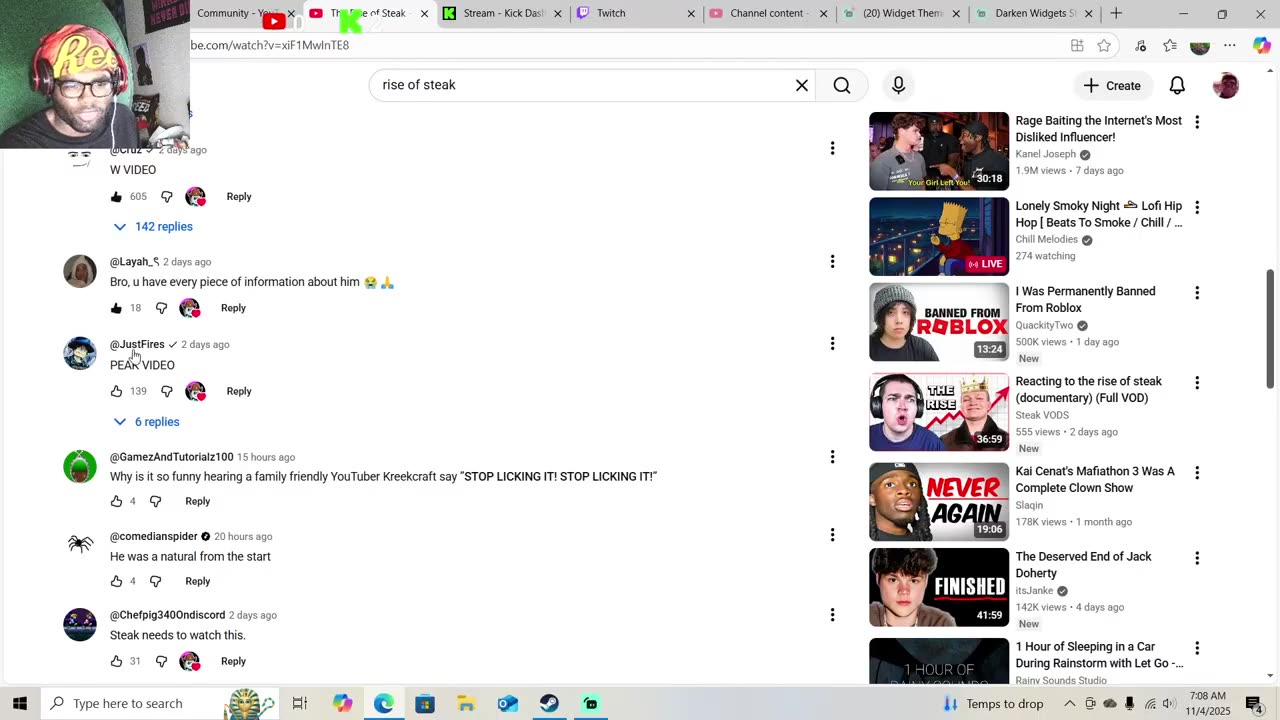 Xppreacts to 67kid The rise of Steak documentry!