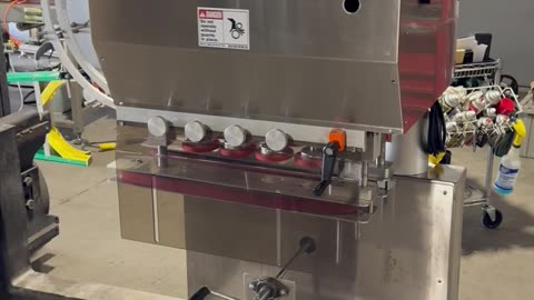 Aesus 8-Spindle Inline Screw Capper, Model ECOCAP4-C