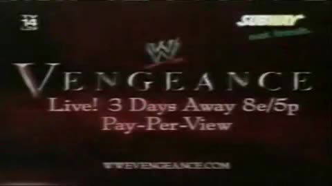 WWE Vengeance 2002 TV Commercial
