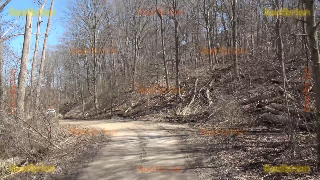 East Lower Don Valley Trailway - Construction progress at end (double-speed)