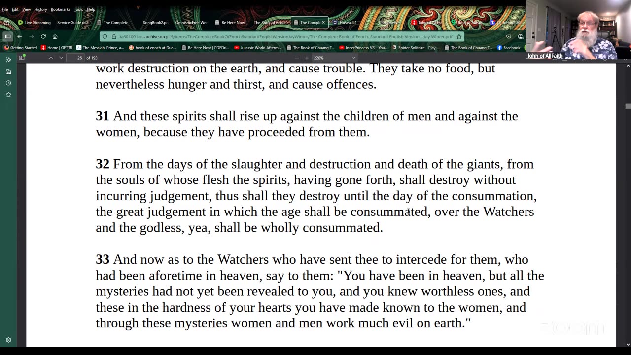 The Book of Enoch with John of AllFaith