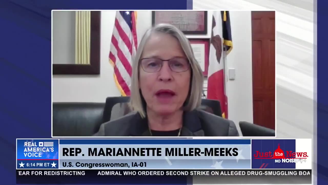 Rep. Miller Meeks is through with the "Unaffordable Care Act"