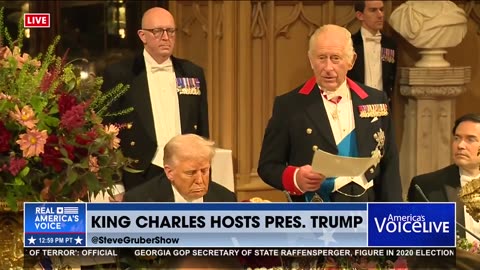 KING CHARLES HOSTS POTUS