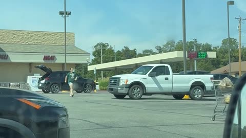 Suave Stranger Saves Runaway Shopping Cart