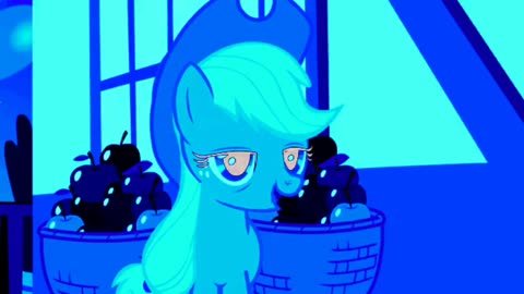 MLP FIM Season 1 Episode 4_ Applebuck Season Vocoded To Electronic Sounds