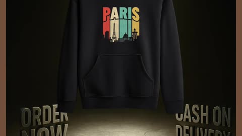 Paris Edition Hoodie | Raheech Pakistan | Global Fashion 2025 | Luxury Streetwear For Men & Women
