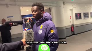 SPECIAL goal on a SPECIAL night! - Bukayo Saka