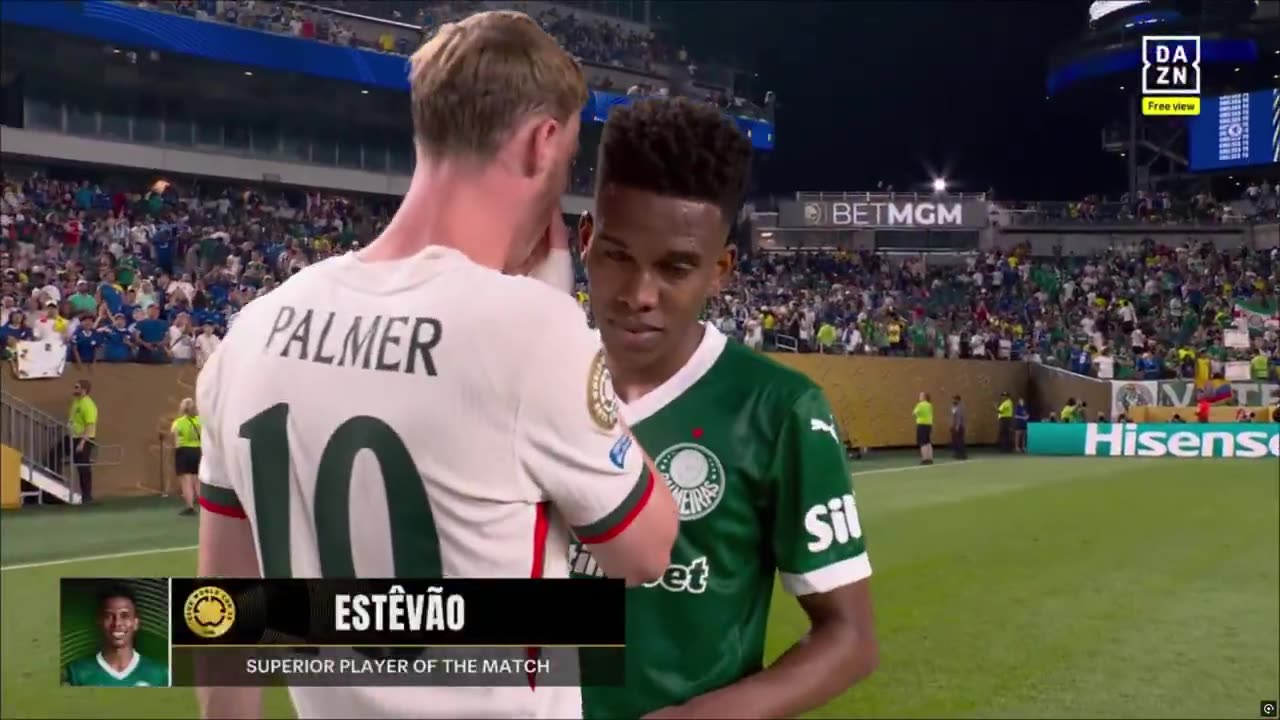 Estevao had no idea what Palmer was saying