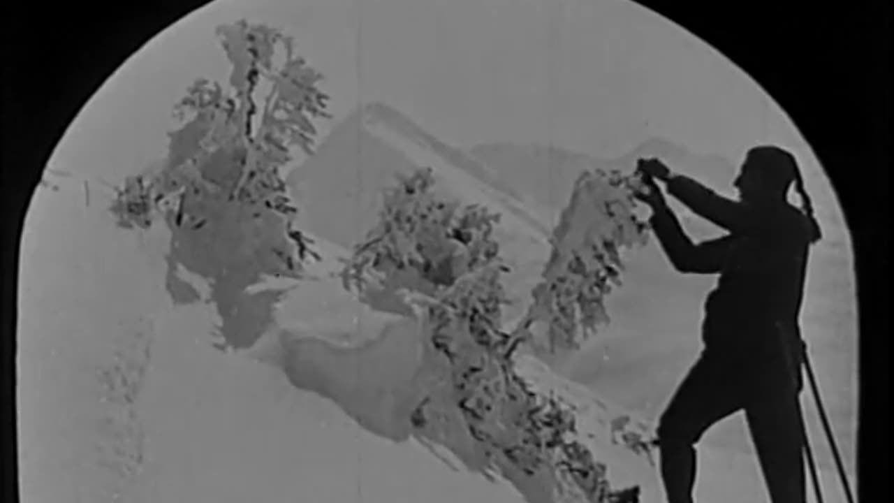 Das Wunder des Schneeschuhs, 2. Teil - Eine Fuchsjagd auf Skiern durchs Engadin (1922)
