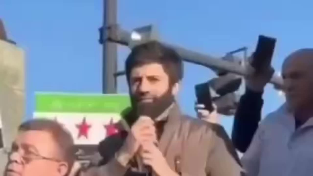 WATCH: Syrian Man Criticizes U.S. and Western Allies—HTS Supporters Immediately Cut Him Off