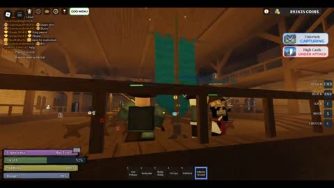 A peasant goes to combat (Roblox EC)