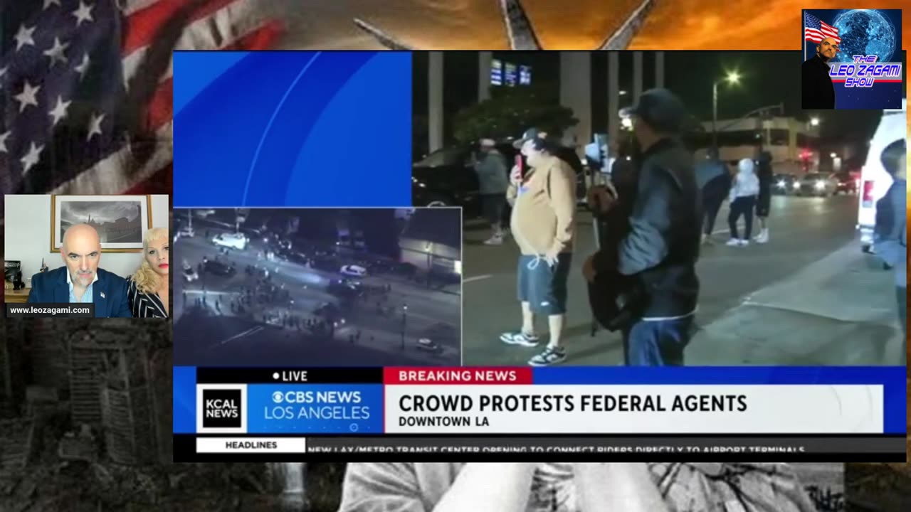 NEWSOM'S CHAOS+DESTRUCTION COMPARES L.A. RIOTS