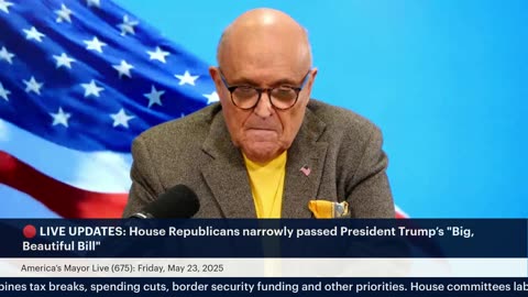 America’s Mayor Live (675): Senate Weighs President Trump's "Big Beautiful Bill"