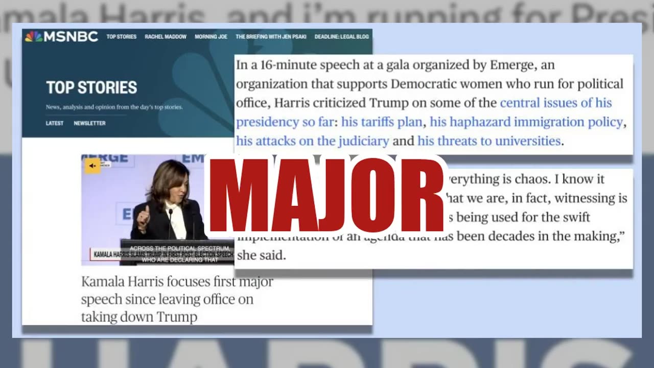 Fact Check: Kamala Harris Did NOT Post 'I'm Running for President of the United States in 2028'