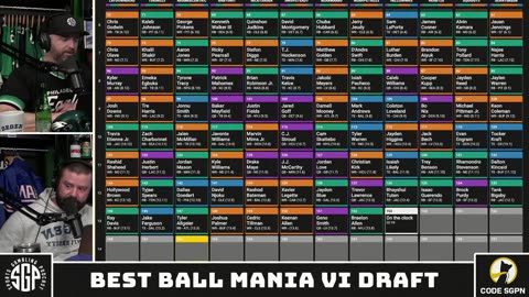 Best Ball Mania VI Draft 2.0 + NBA Playoff Picks