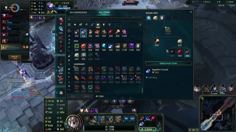 League with Sam. Arena and ARAM Mayhem.