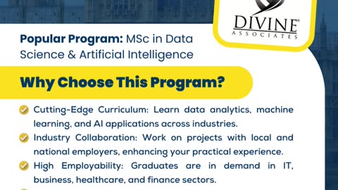 Master Data Science & AI at Edge Hill with Divine Associates Ltd