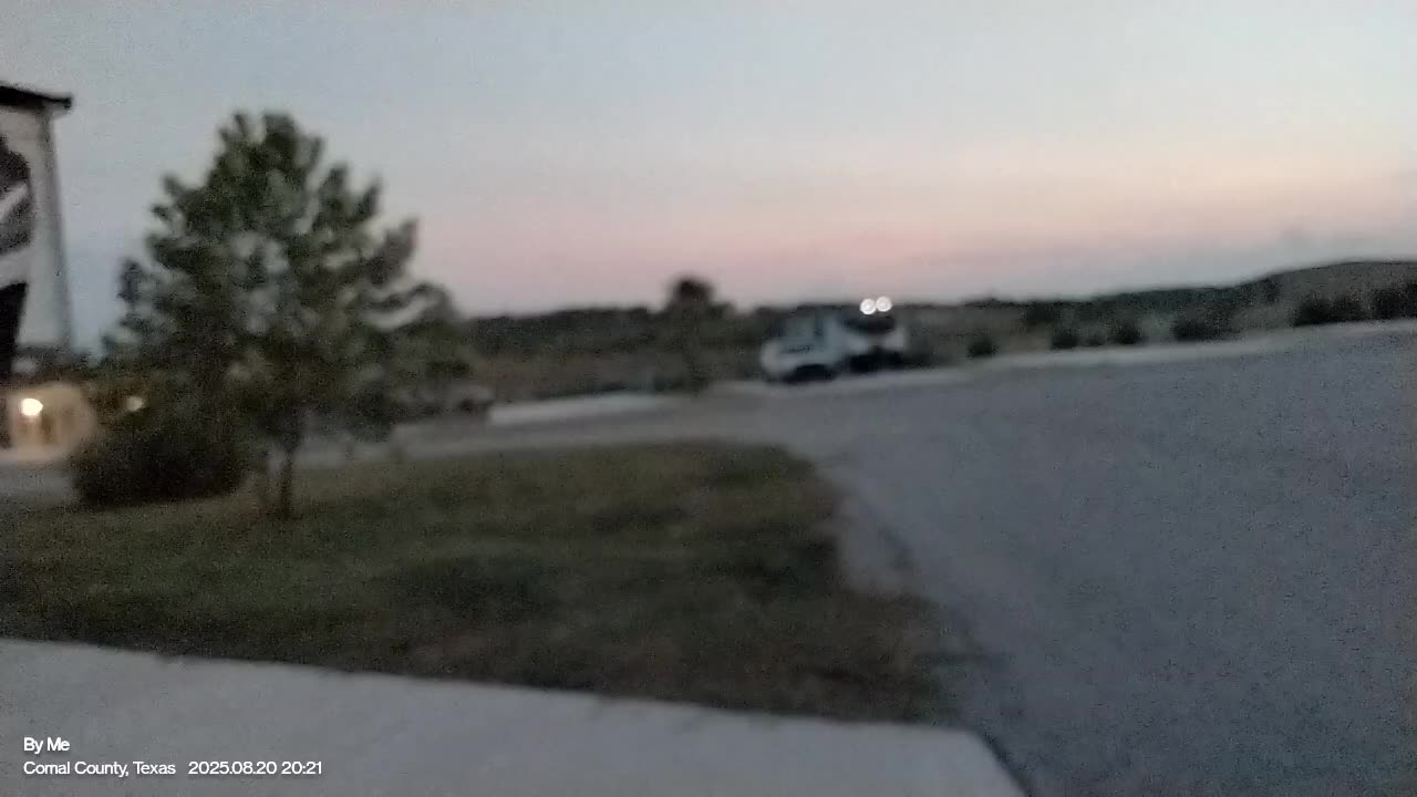 Camping outside