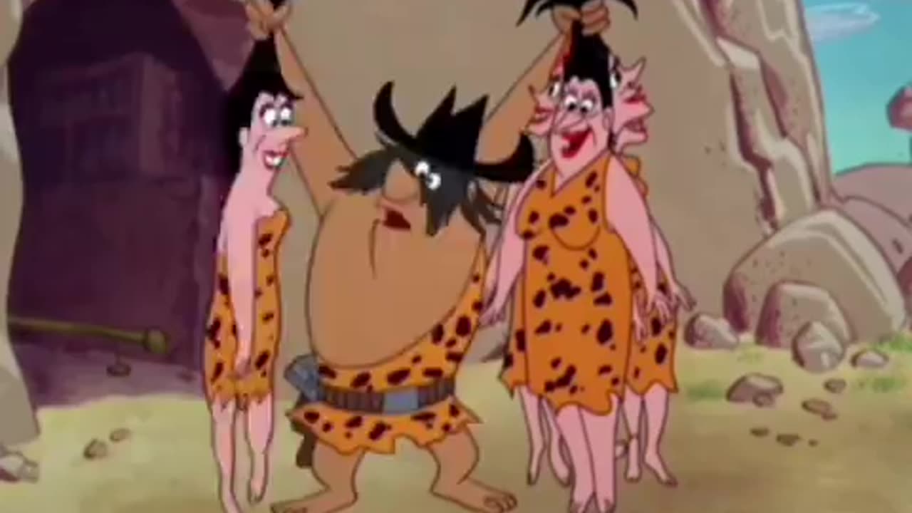 Old cartoon was something else .