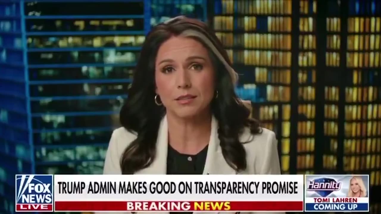 Tulsi Gabbard drops a bombshell