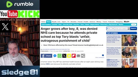 Anger grows after boy, 8, was denied NHS care because he attends private school